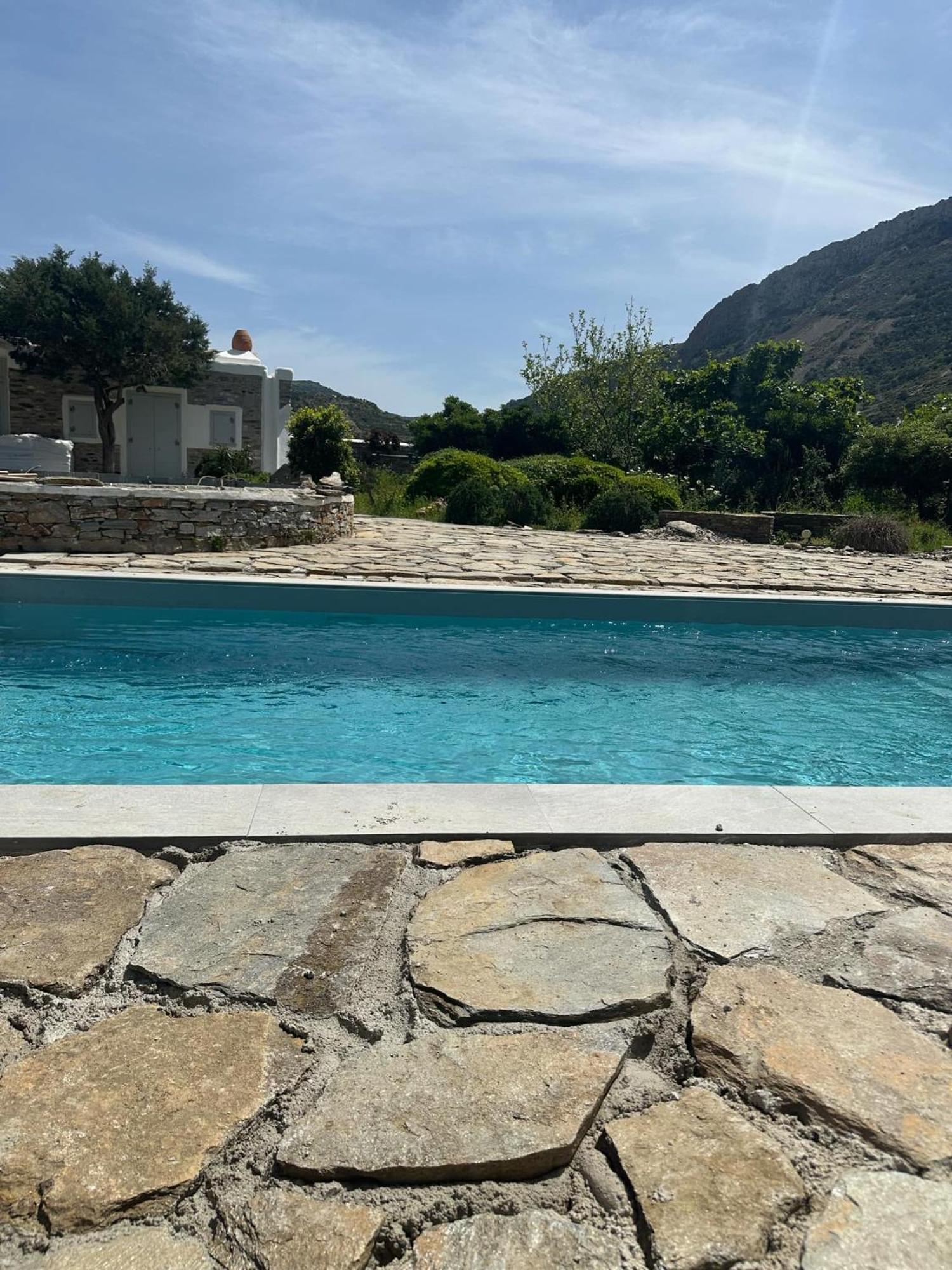 Villa River With Pool Kamares  Buitenkant foto