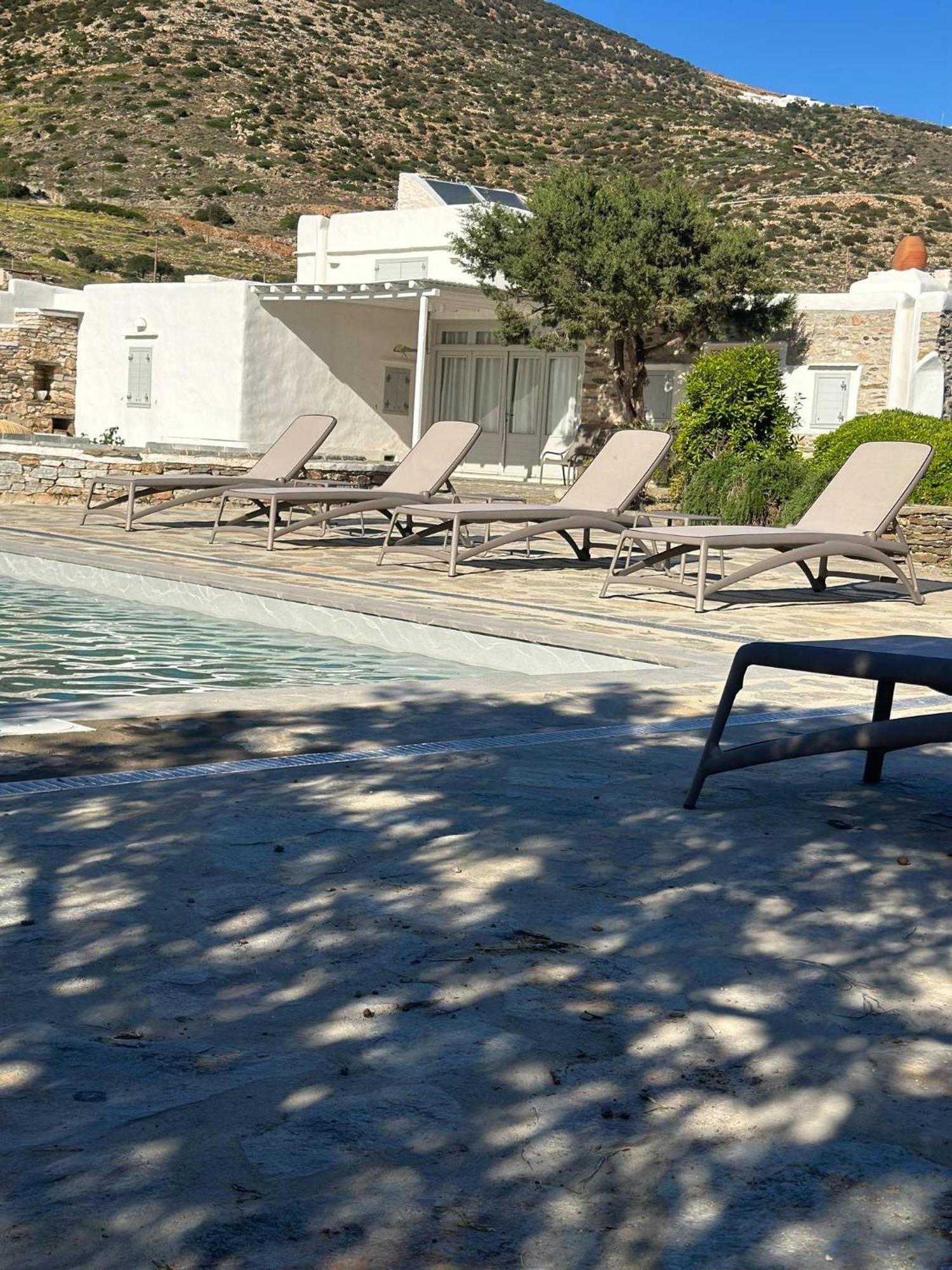 Villa River With Pool Kamares  Buitenkant foto